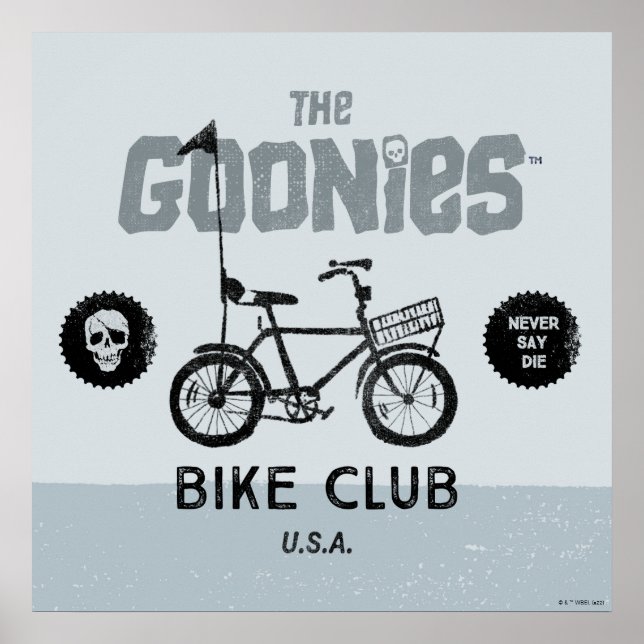 Goonies Bike Klubb U.S.A. Poster (Framsidan)
