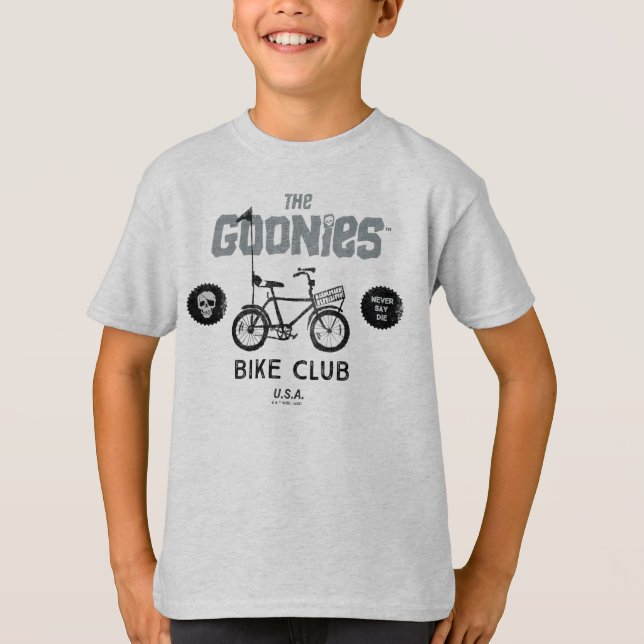 Goonies Bike Klubb U.S.A. T Shirt (Framsida)