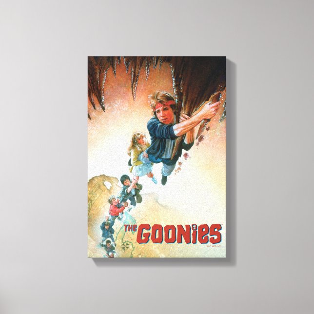 Goonies Cave Theatrical Art Canvastryck (Framsida)
