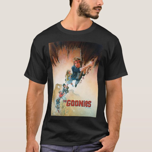 Goonies Cave Theatrical Art T Shirt (Framsida)
