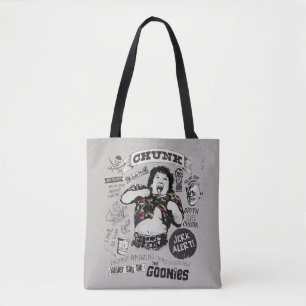Goonies Chunk Retro Collage Tygkasse