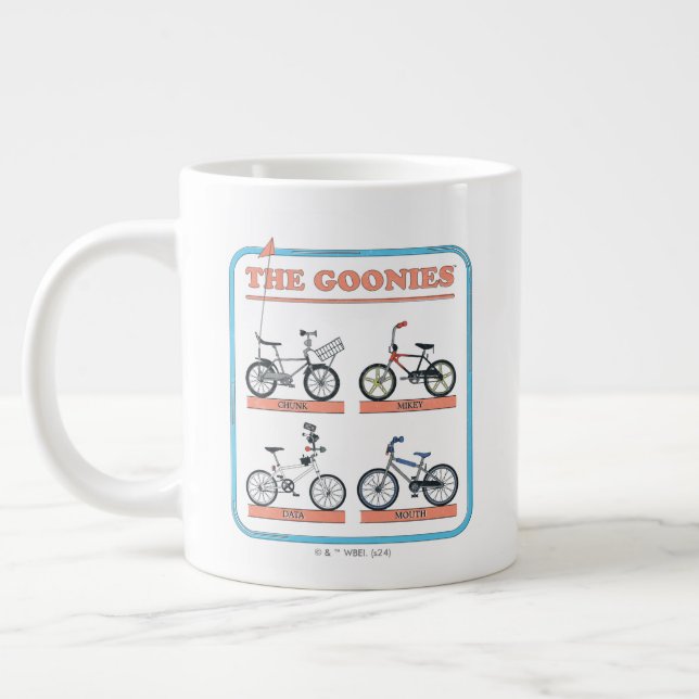 Goonies-cykeldiagram Jumbo Mugg (Vänster)