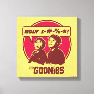Goonies Data Expletive Canvastryck