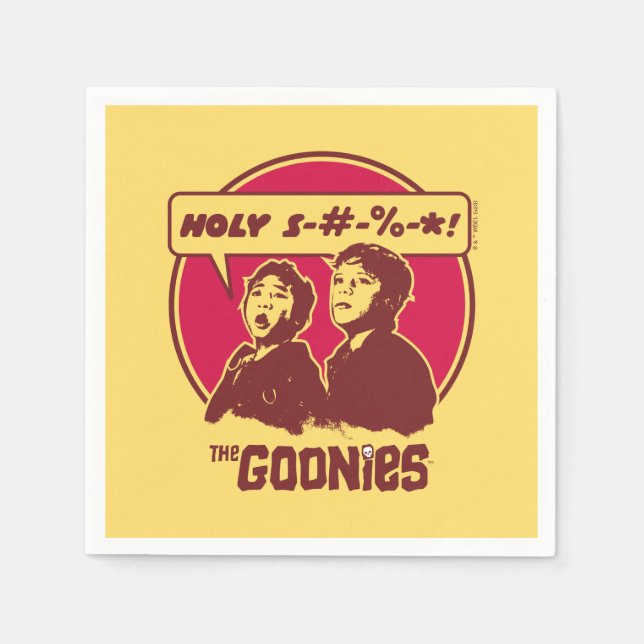 Goonies Data Expletive Pappersservett (Framsidan)