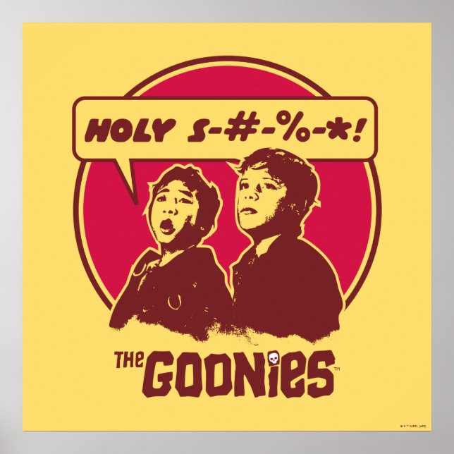 Goonies Data Expletive Poster (Framsidan)