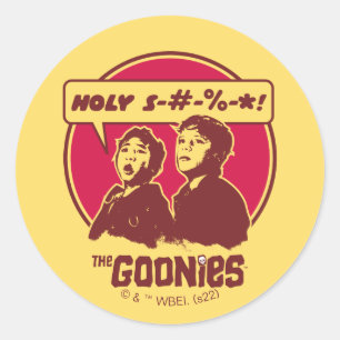 Goonies Data Expletive Runt Klistermärke