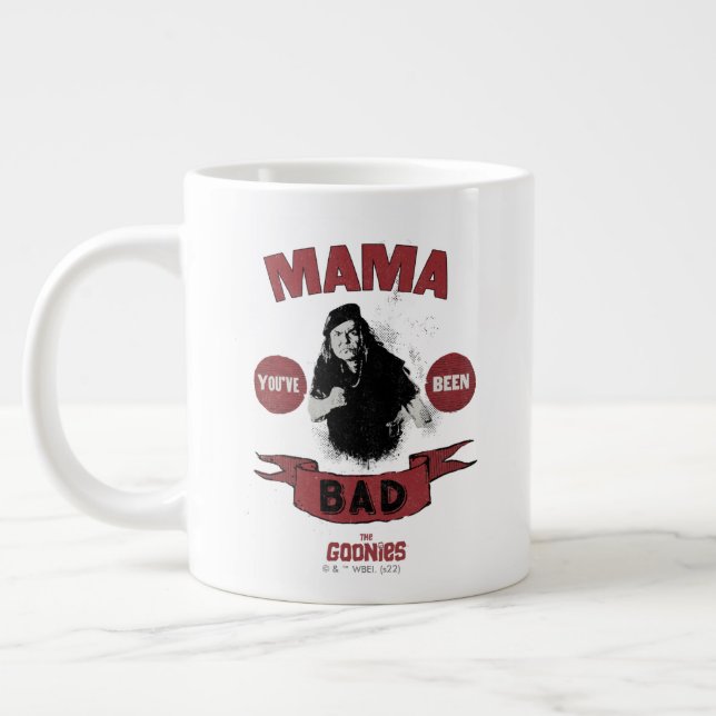 Goonies Mamma Fratelli "Du har varit dålig" Jumbo Mugg (Vänster)