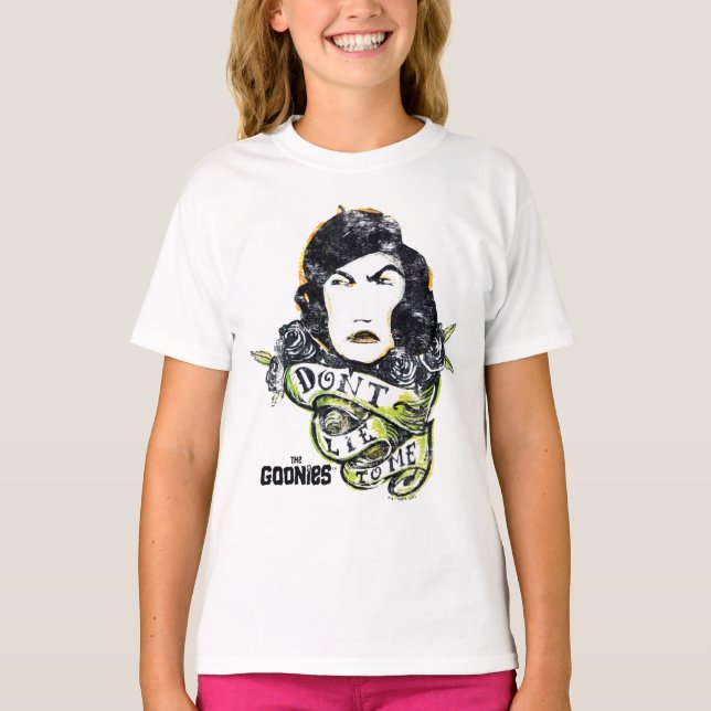 Goonies Mamma Fratelli "Ljug mig inte" T Shirt (Framsida)