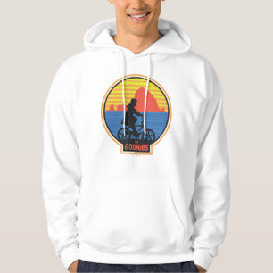 Goonies Retro Mikey Riding Bike Graphic Hoodie