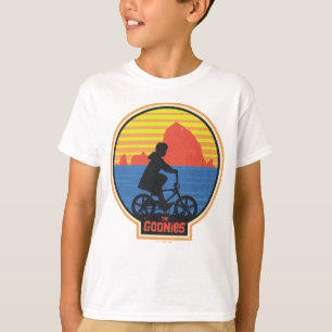 Goonies Retro Mikey Riding Bike Graphic T Shirt