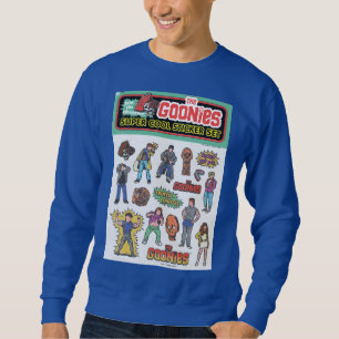 Goonies Retro Sticker Lakan Graphic Lång Ärmad Tröja