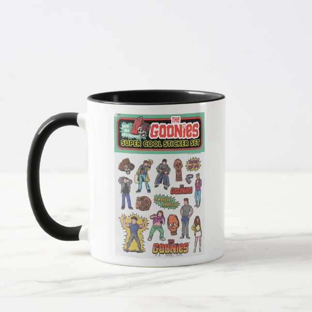 Goonies Retro Sticker Lakan Graphic Mugg (Vänster)