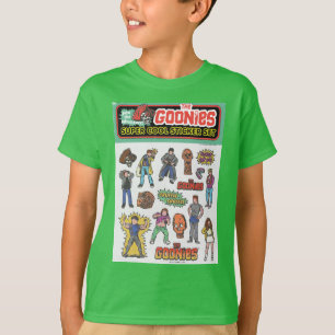 Goonies Retro Sticker Lakan Graphic T Shirt