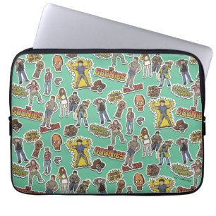 Goonies Retro Sticker Mönster Laptop Fodral