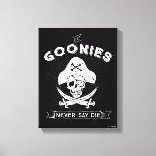 Goonies "say Die" Pirat Badge Canvastryck
