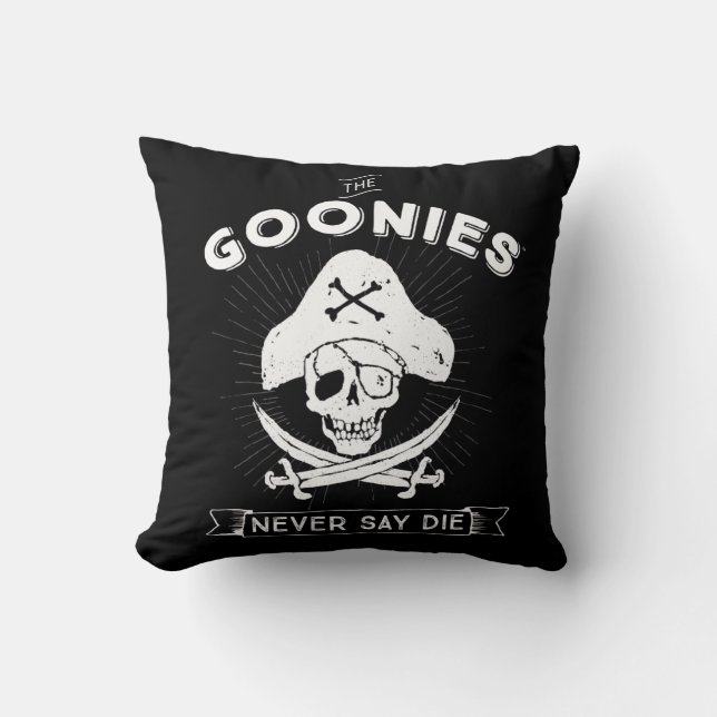 Goonies "say Die" Pirat Badge Kudde (Framsida)