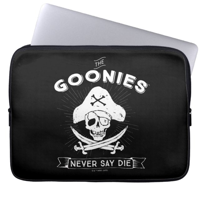 Goonies "say Die" Pirat Badge Laptop Fodral (Framsidan)