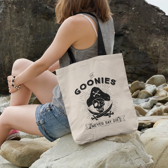 Goonies "say Die" Pirat Badge Tygkasse (Person carrying tote bag)