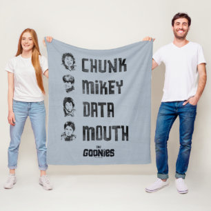 Goonies   Segment, nyckel, data, mun Fleecefilt