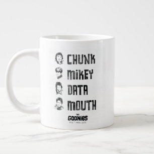 Goonies   Segment, nyckel, data, mun Jumbo Mugg