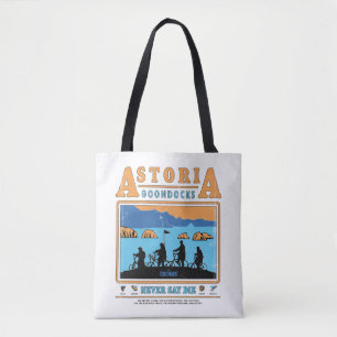 Goonies Silhouettes over Astoria Goondocks Tygkasse
