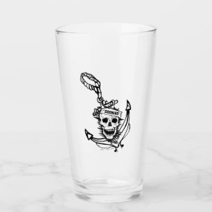 Goonies Skull & Anchor-grafik Glaskopp