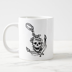 Goonies Skull & Anchor-grafik Jumbo Mugg