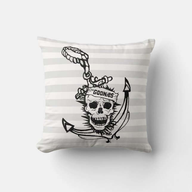 Goonies Skull & Anchor-grafik Kudde (Framsida)