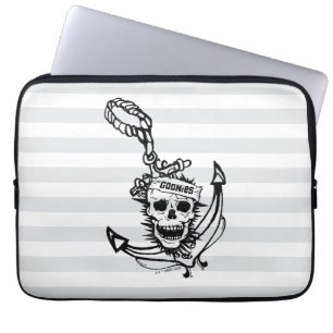 Goonies Skull & Anchor-grafik Laptop Fodral