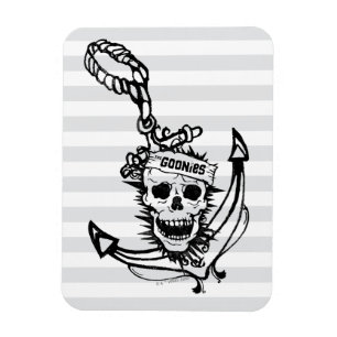 Goonies Skull & Anchor-grafik Magnet