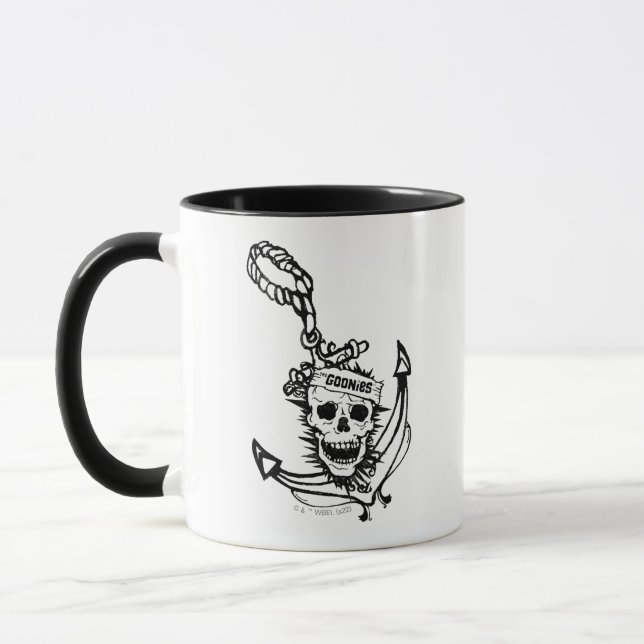 Goonies Skull & Anchor-grafik Mugg (Vänster)