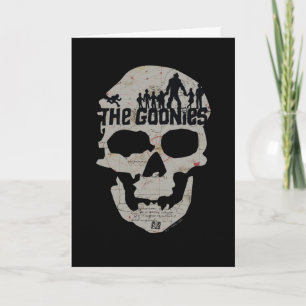 Goonies Skull Silhouette Graphic Kort