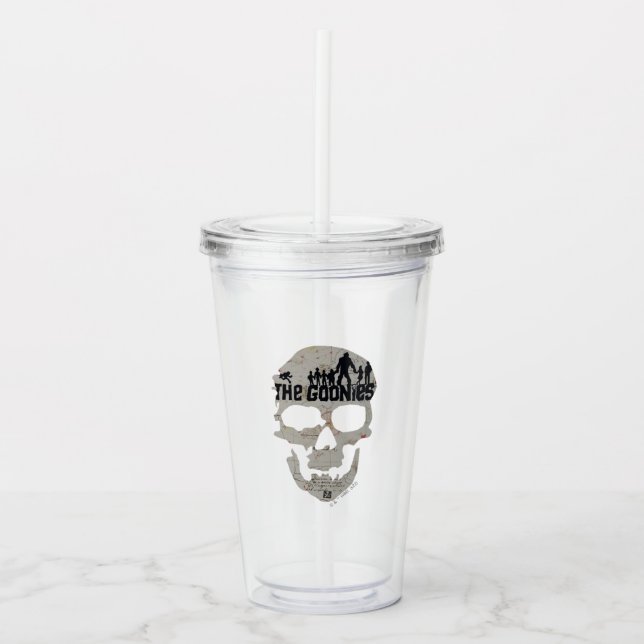 Goonies Skull Silhouette Graphic Take Away Mugg (Framsida)