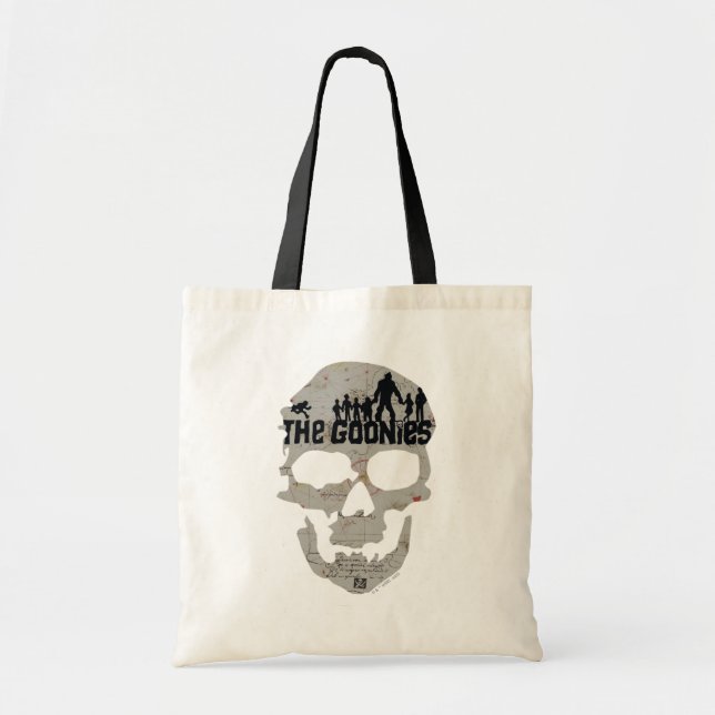 Goonies Skull Silhouette Graphic Tygkasse (Framsidan)