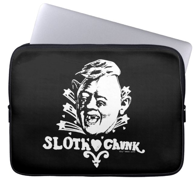 Goonies "Sloth ♥ Chunk" Laptop Fodral (Framsidan)