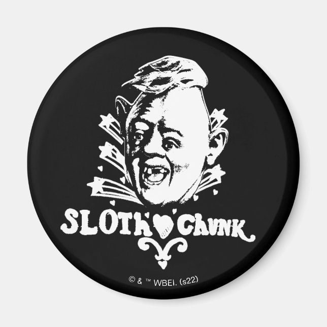 Goonies "Sloth ♥ Chunk" Magnet (Framsidan)