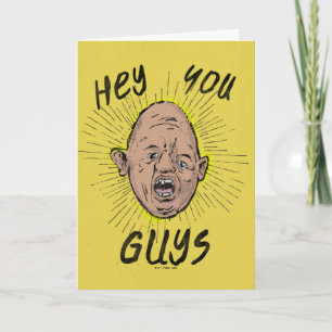 Goonies Sloth Doodle "Hej, ni killar" Kort