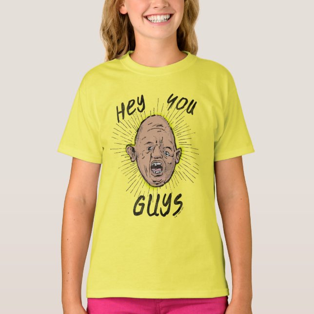 Goonies Sloth Doodle "Hej, ni killar" T Shirt (Framsida)