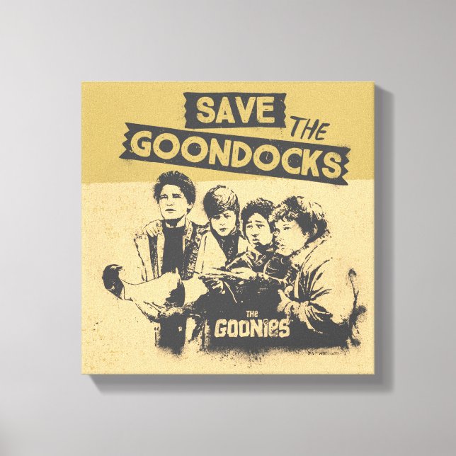 Goonies Spara the Goon Docks Canvastryck (Framsida)