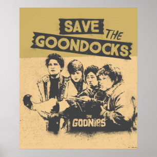 Goonies Spara the Goon Docks Poster