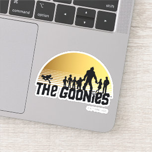 Goonies Sunset Silhouette Graphic Klistermärken