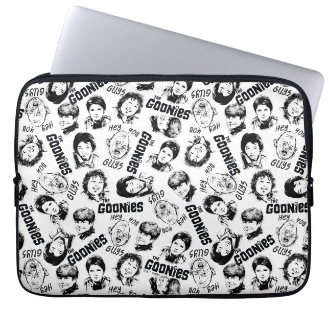 Goonies-tecknen Mönster Laptop Fodral (Framsidan)