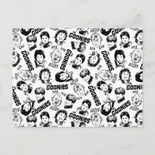 Goonies-tecknen Mönster Vykort