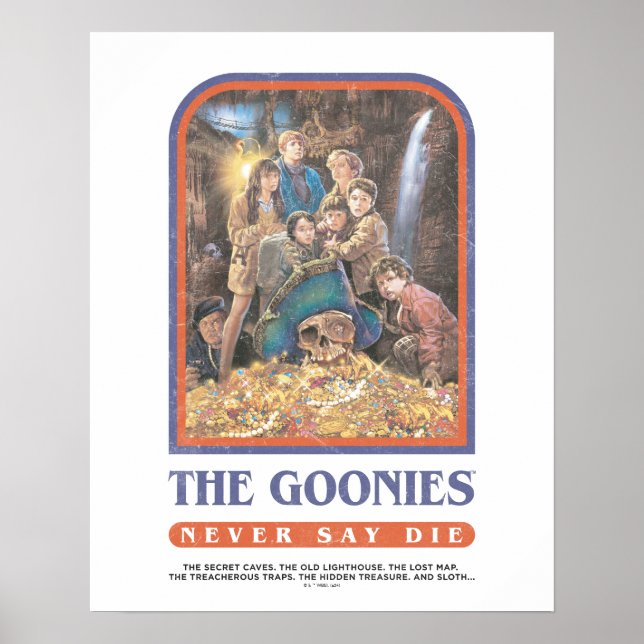 Goonies Treasure-årsdagen Poster (Framsidan)