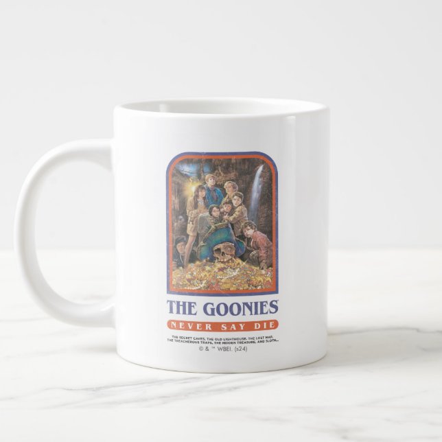 Goonies Treasure-årsdagen Poster Jumbo Mugg (Vänster)