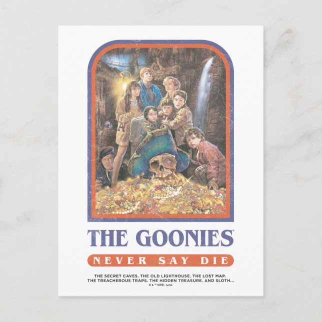 Goonies Treasure-årsdagen Poster Vykort (Framsida)