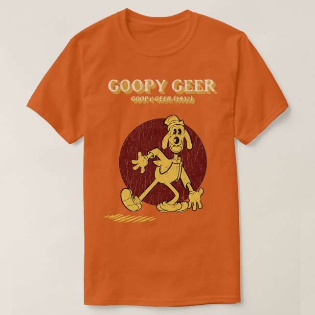 Goopy geer  t shirt (Design framsida)