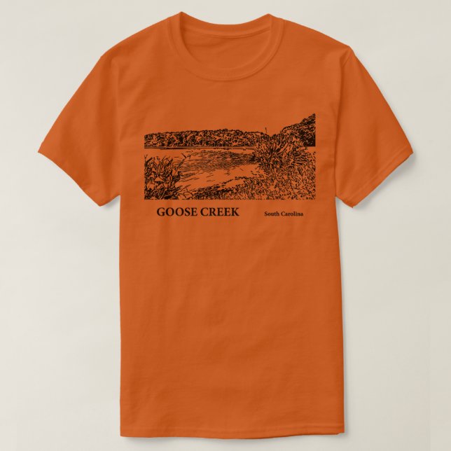 Goose Bäck South olina 3 T Shirt (Design framsida)