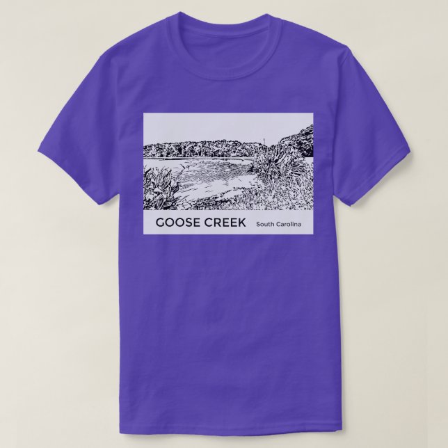 Goose Bäck South olina T Shirt (Design framsida)