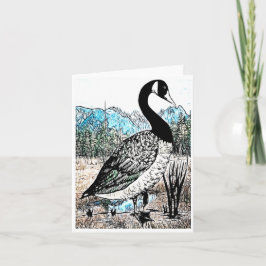 Goose BLANK Stationary Anteckningskort